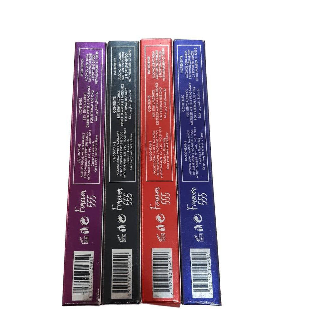 Long Lasting Mens Pocket Perfume, Pack Of 4