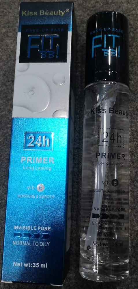 Kiss Beauty 24H Face Makeup Primer Providing Smooth Base With Long Lasting Effect - 35ML