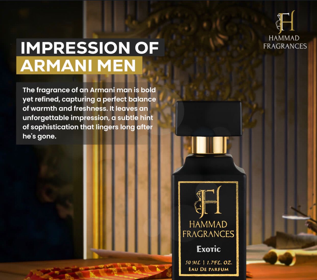 Hammad Fragrances With 6-8 hours long lasting