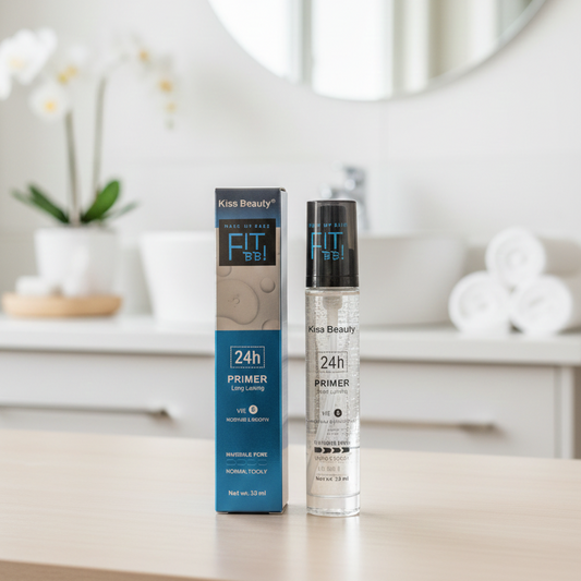 Kiss Beauty 24H Face Makeup Primer Providing Smooth Base With Long Lasting Effect - 35ML